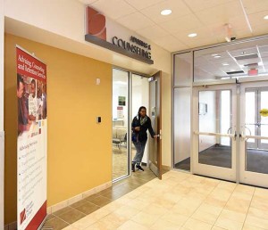 Changes to the Advising and Counseling office are part of a multi-phase project for Clarkston Campus. (photo by Bill Roa)