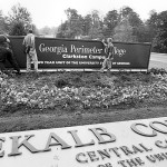 Sign is replaced at GPC Clarkston Campus.Photo by Lamar Bates.